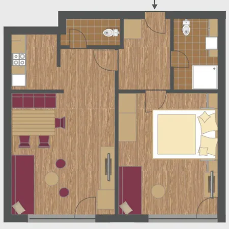 Apartament Gaestehaus Europa Sölden